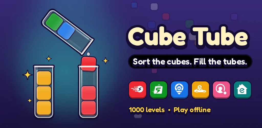 Cube Tube feature graphic
