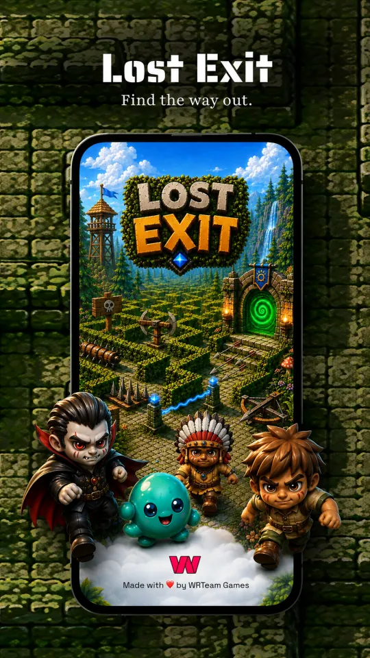 Lost Exit: find the way out, with the hero cast