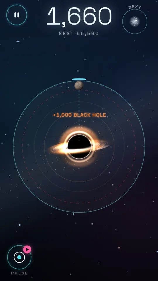 Two supernovas merge into a black hole for 1,000 points