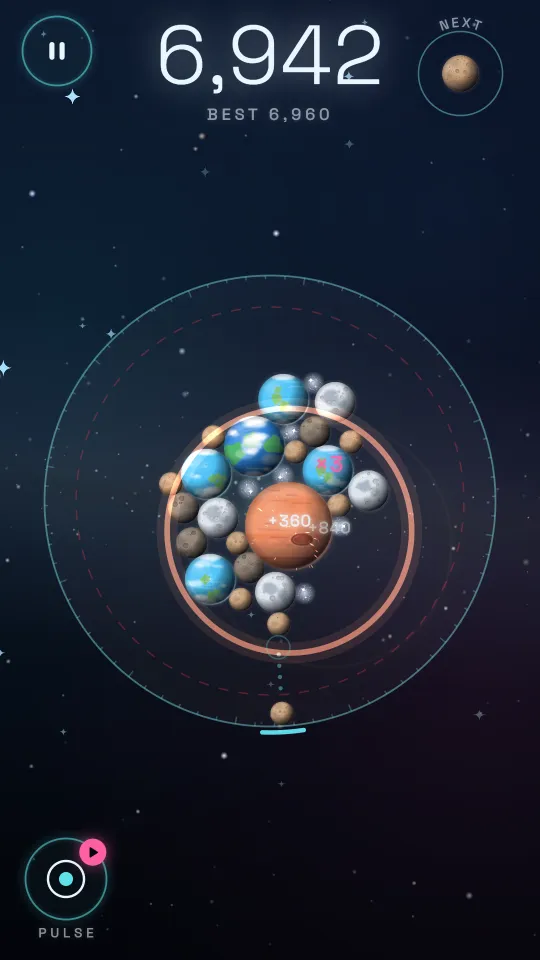 Planets pile up inside the danger ring
